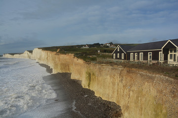Beachy Head on the East Sussex coastline 