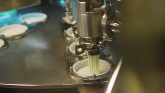 Production of sour cream