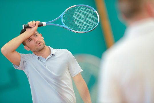 male tennis player