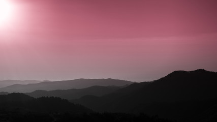 Obraz premium Troodos mountains, Cyprus