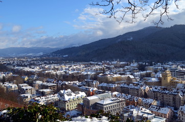 Freiburg und Dreisamtal im Winter