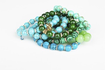 Women's round beads bracelets