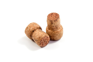 Still life object of champagne cork