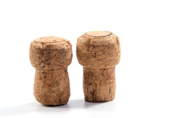 Still life object of champagne cork