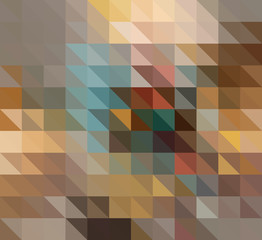 Obraz premium Abstract colorful triangular background