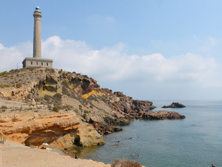 Fototapeta premium Faro de Cabo de Palos, Murcia