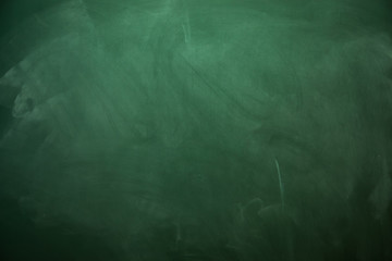 Blank green chalkboard - obrazy, fototapety, plakaty