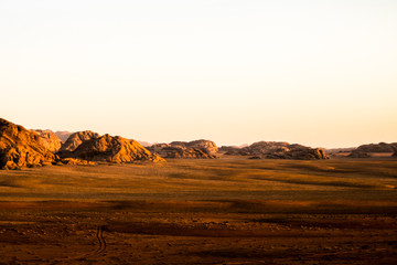 Fototapeta na wymiar Jordan desert