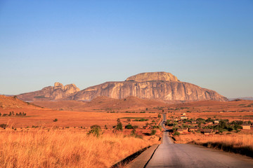 Road through Madagascar
