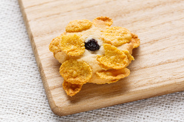 Homemade cornflakes cookies
