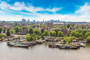 Panoramic view of Amsterdam © Sergii Figurnyi