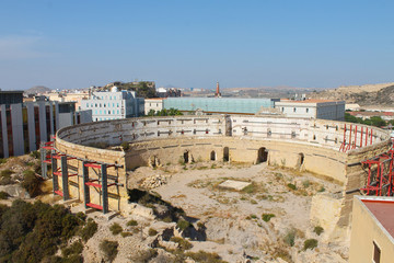 Torre y plaza de toros de Cartagena