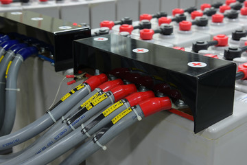 The storage battery for switchboard of cellular communication.
