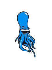 Squid oktopus cool dangerous sunglasses