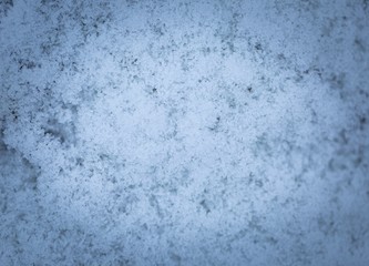 Snow texture in close up.