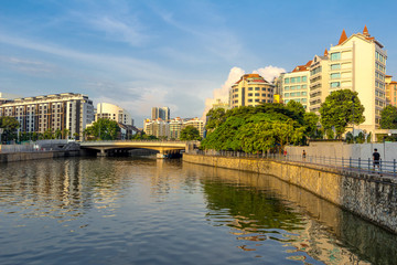 Fototapeta premium Singapore River Waterfront