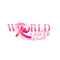 World cancer day vector