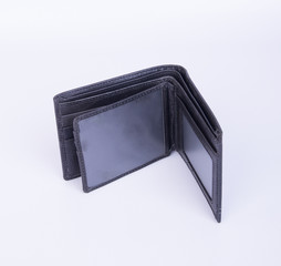 wallet or assorted purse on a background.