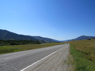 Chuyskiy trakt before Onguday