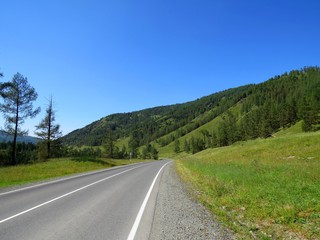 Chuysky trakt in the Altai mountains