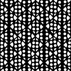 Random geometric background. Seamless pattern.Vector. ランダム幾何学パターン
