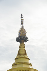 Naklejka premium Replica of Phra That In Kwaen (Golden Rock) Phuket, Thailand.