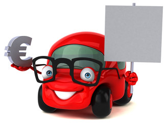 Fun car - 3D Illustration