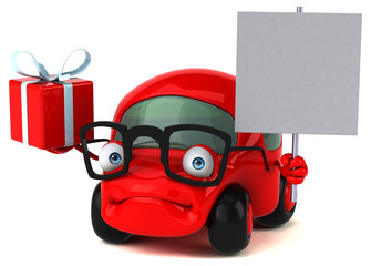 Fun car - 3D Illustration