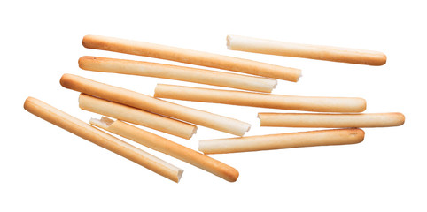 Bread sticks isolated