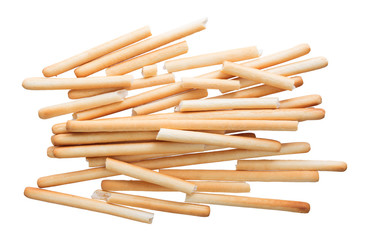 Bread sticks isolated
