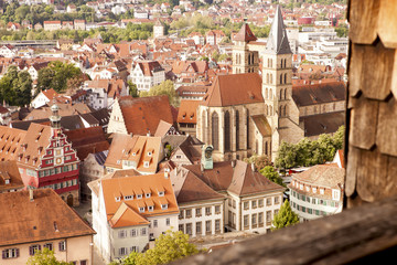  Esslingen am Neckar, historic medieval town  in Germany