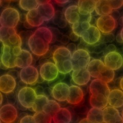 Human body bacteria texture green and red.