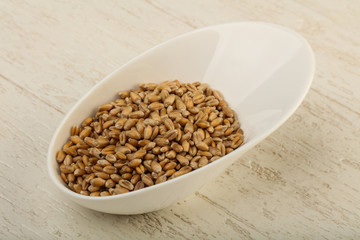 Wheat grains