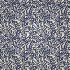 Seamless background in Damascus style. Vintage ornament. Use for wallpaper, printing on the packaging paper, textiles.