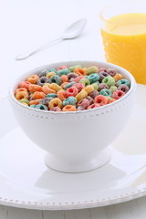 Delicious kids cereal loops
