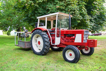 Réfection d'un tracteur ancien