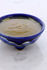 Vintage tomatillo sauce