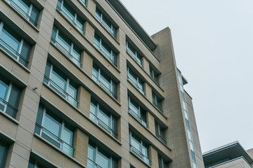 low angle view of office building