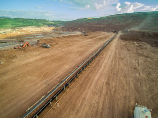 Transportation in Coal Mine 