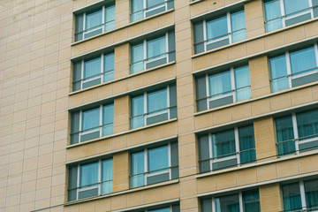 detailed view of office facade at berlin