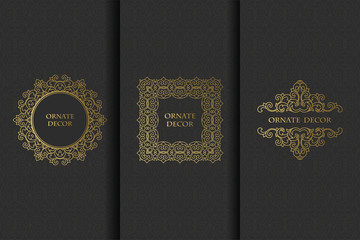 Template design frame.