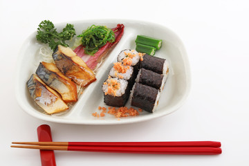 美味しい焼き魚とごはん