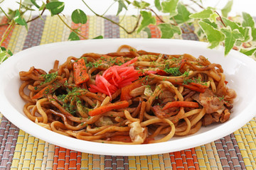 おいしそうな焼きそば