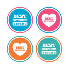 Best boyfriend and girlfriend icons.