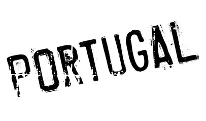 Portugal stamp rubber grunge