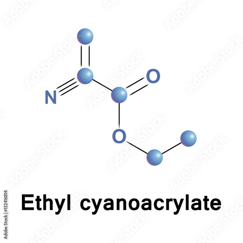 "Ethyl cyanoacrylate, ECA, a cyanoacrylate ester, is an ethyl ester of