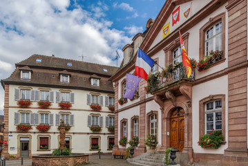 City hall, Ribeauville, France