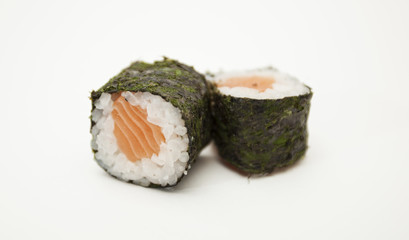 rolls on white background