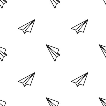 Origami paper plane