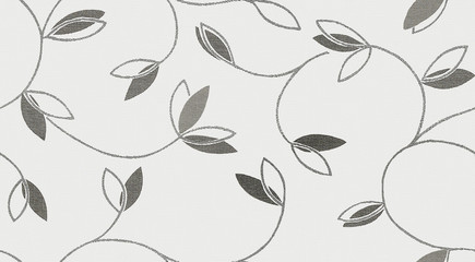 Seamless texture with leaf motifs 1